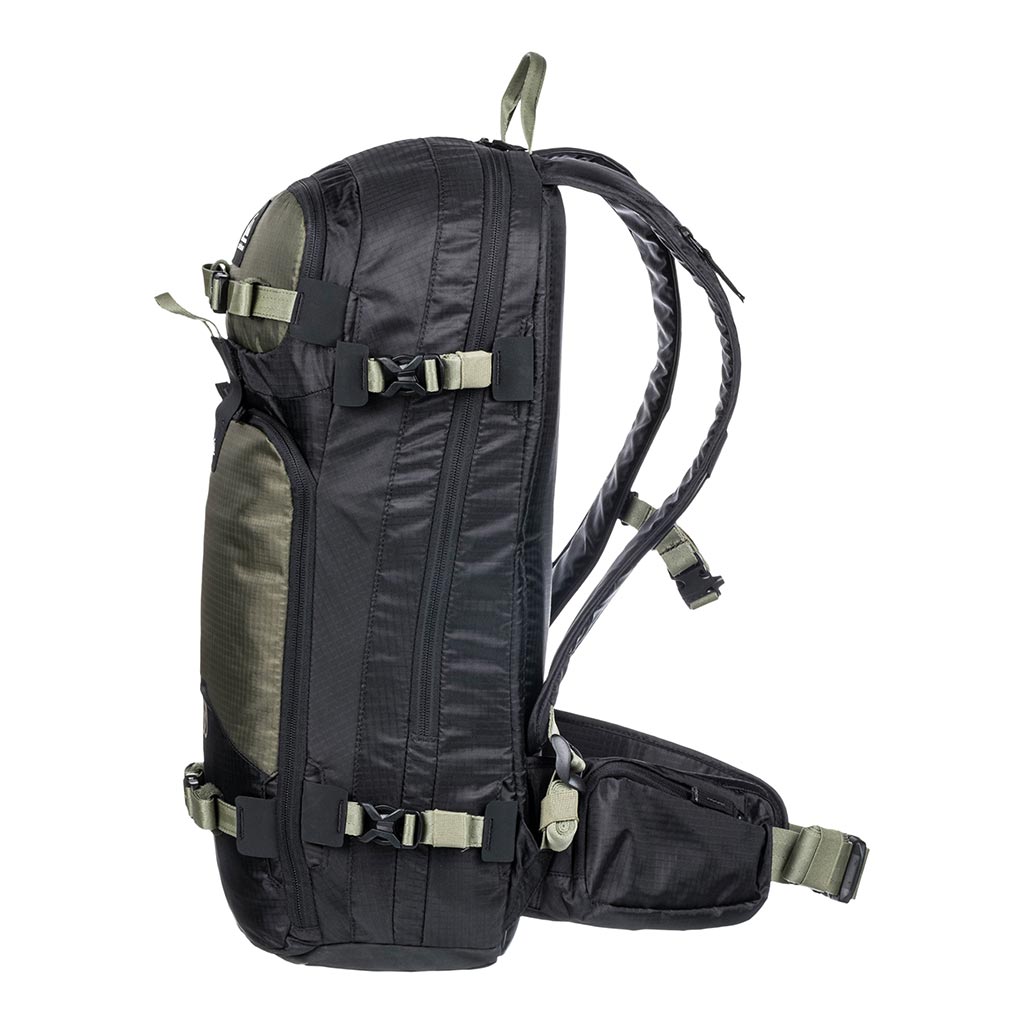 Quiksilver 2023 TR Platinum Backpack - Black/Green