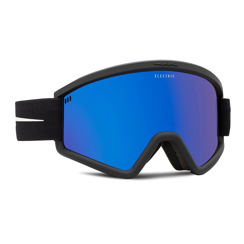 Electric 2023 Hex Goggles + Extra Lens - Black/Blue Chrome