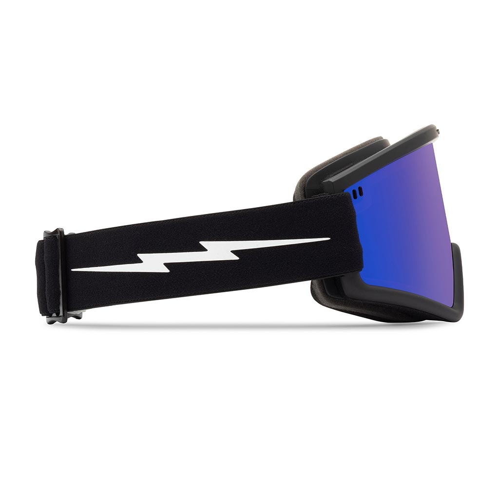 Electric 2023 Hex Goggles + Extra Lens - Black/Blue Chrome