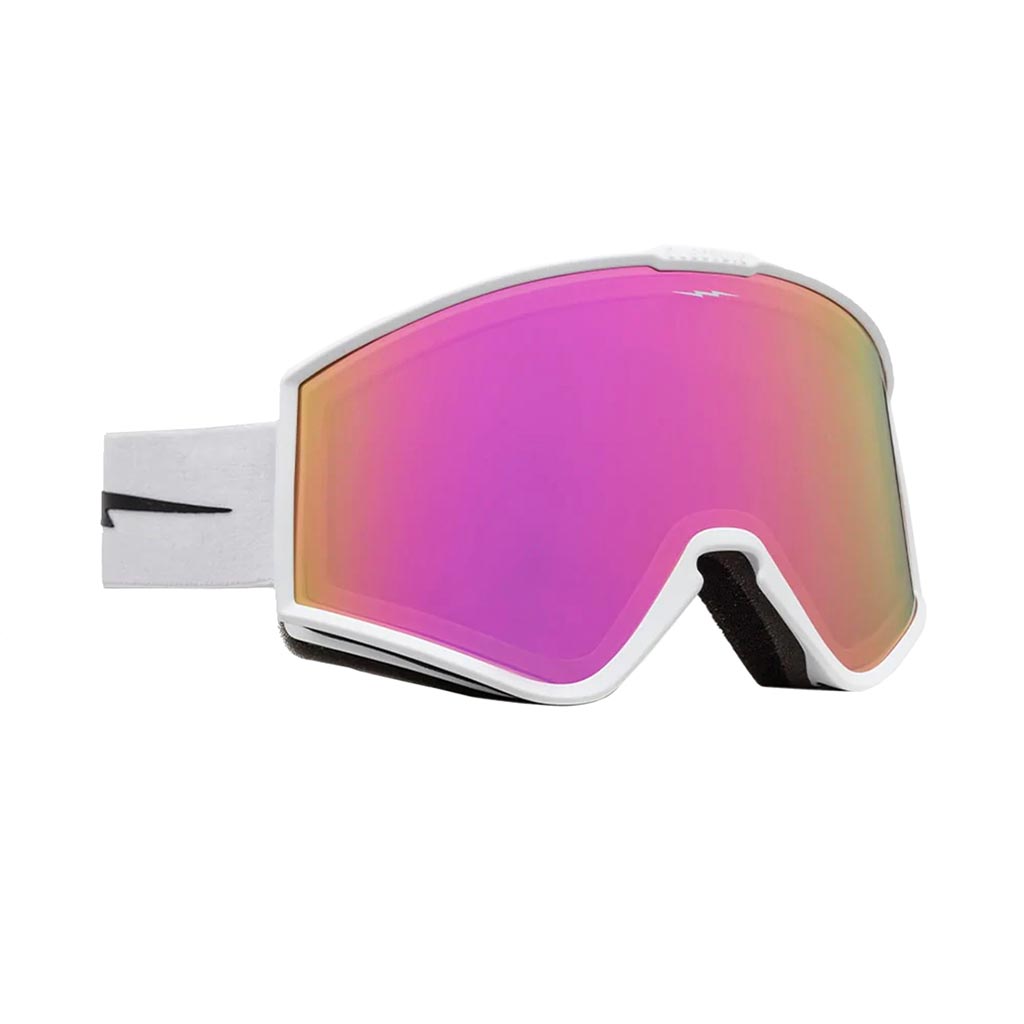 Electric 2023 Kleveland Goggles + Extra Lens - White/Pink Chrome