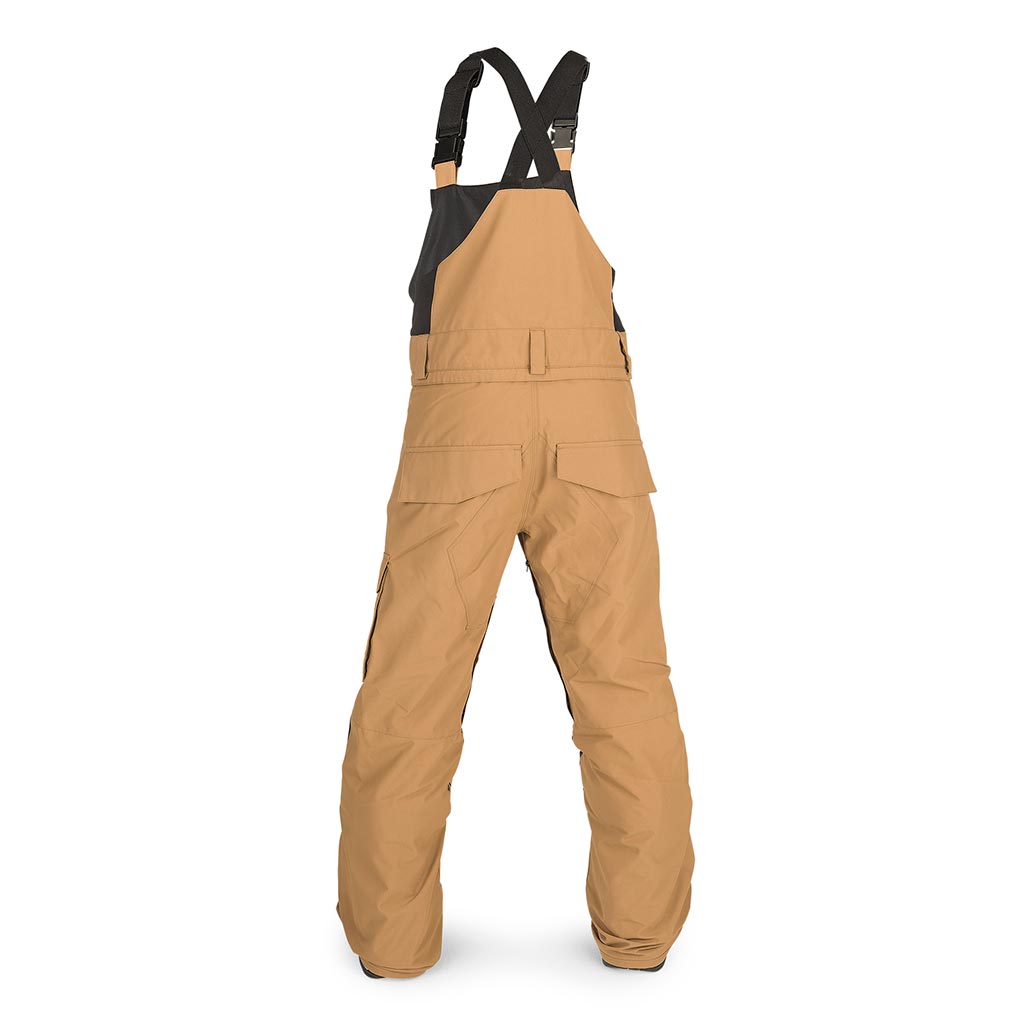Volcom 2023 Kids Barkley Insulated Bib Pant - Caramel