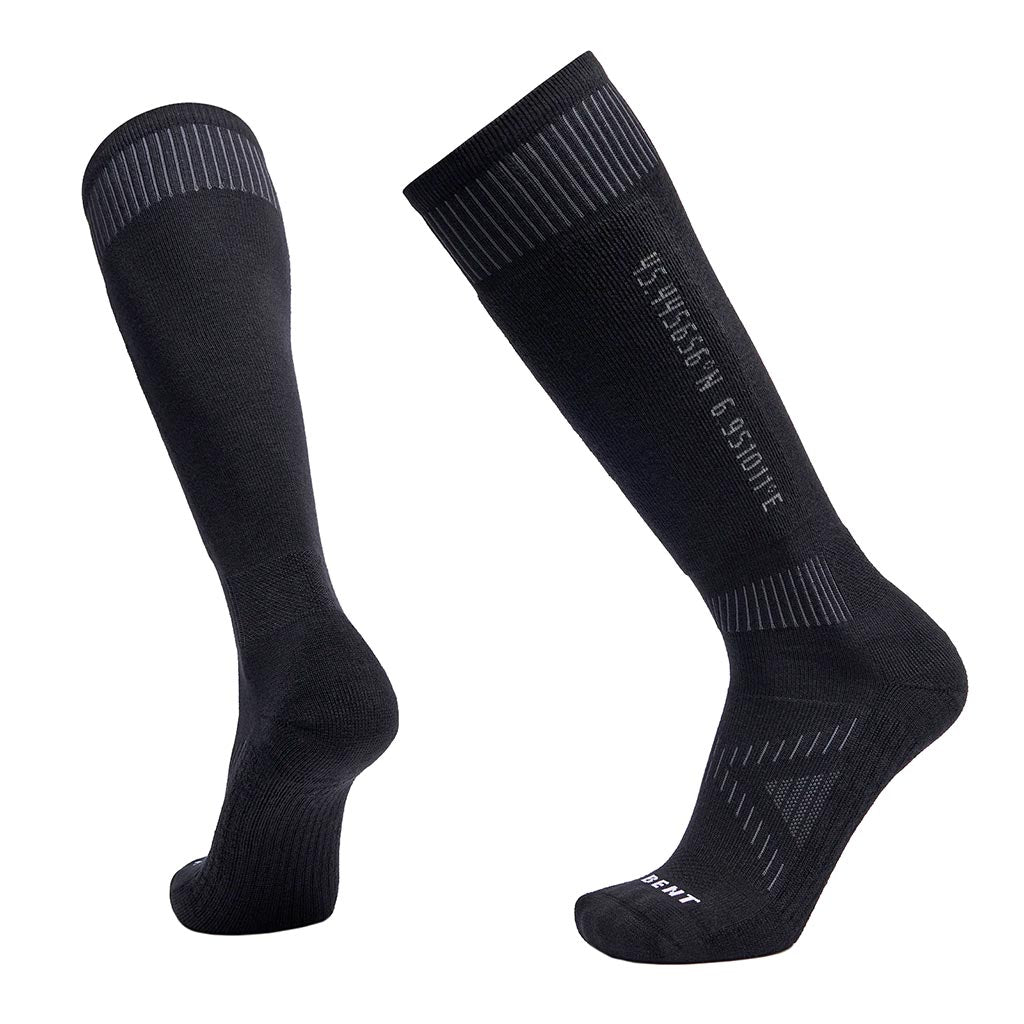 Le Bent Core Ultra Light Snow Socks - Black