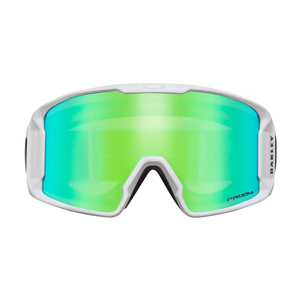 Oakley Line Miner L Prizm Iridium Snow Goggle - Matte White/Jade