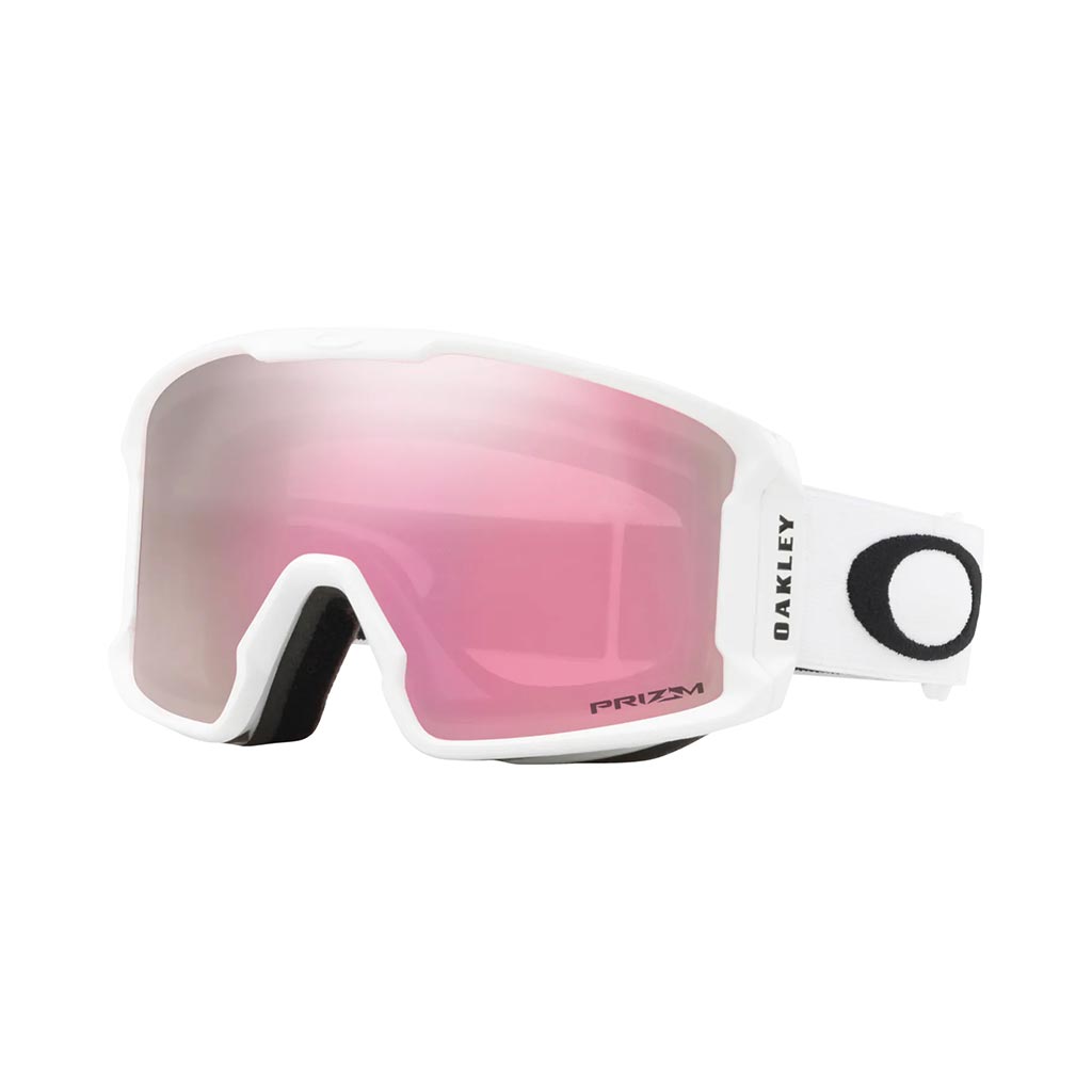Oakley Line Miner XM/M Goggles - Matte White/Prizm Hi Pink