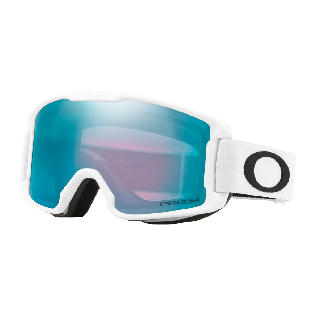 Oakley Line Miner Small Prizm Snow Goggle - Matte White/Sapphire