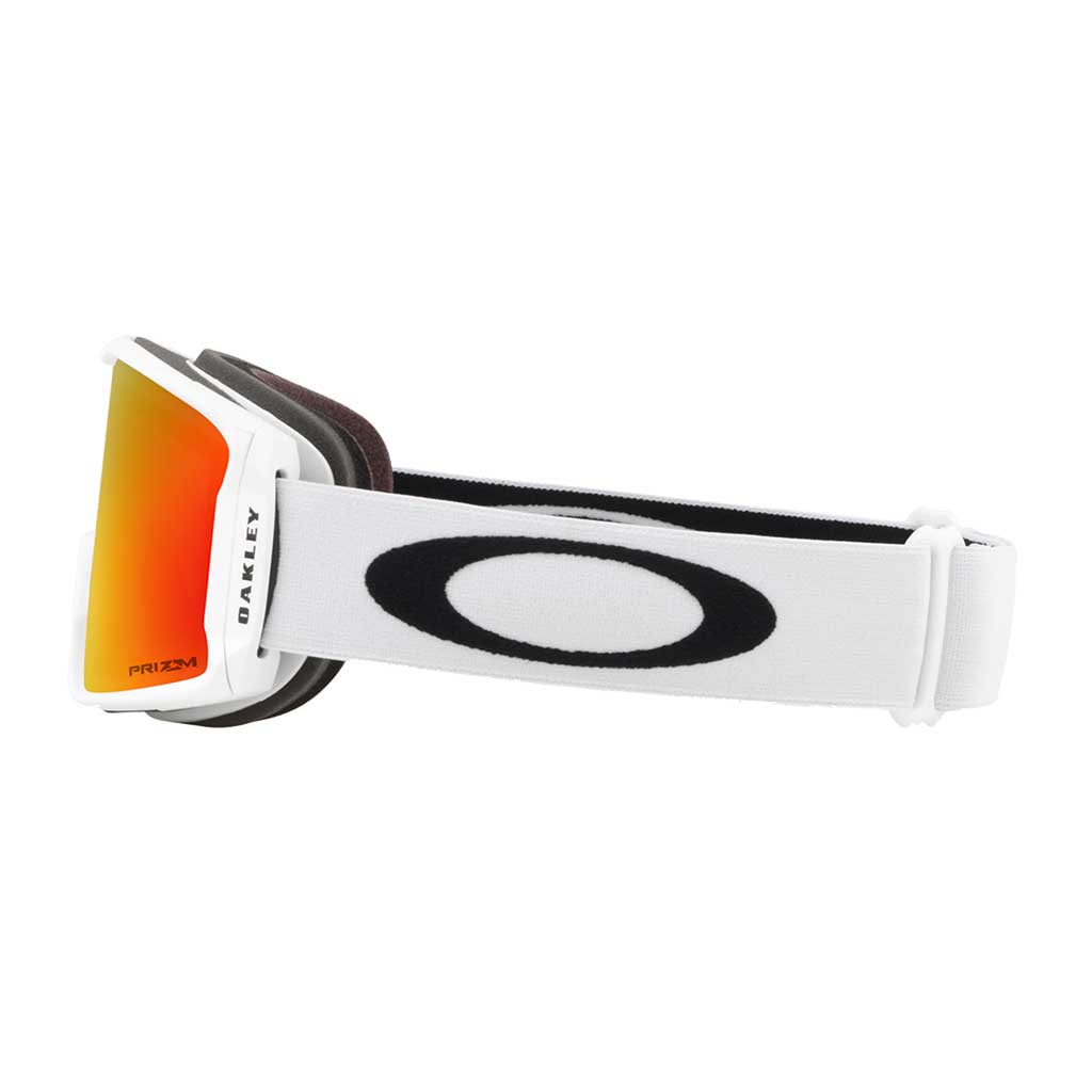 Oakley Line Miner M Prizm Snow Goggle - Matte White/Prizm Torch