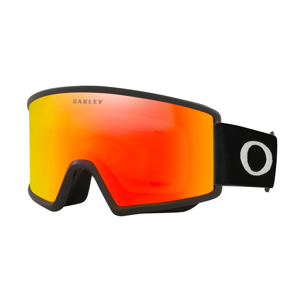 Oakley Target Line Small Snow Goggle - Matte Black/Fire Iridium