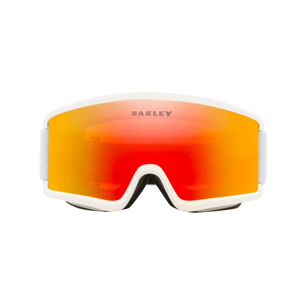 Oakley Target Line Small Snow Goggle - Matte White/Fire Iridium