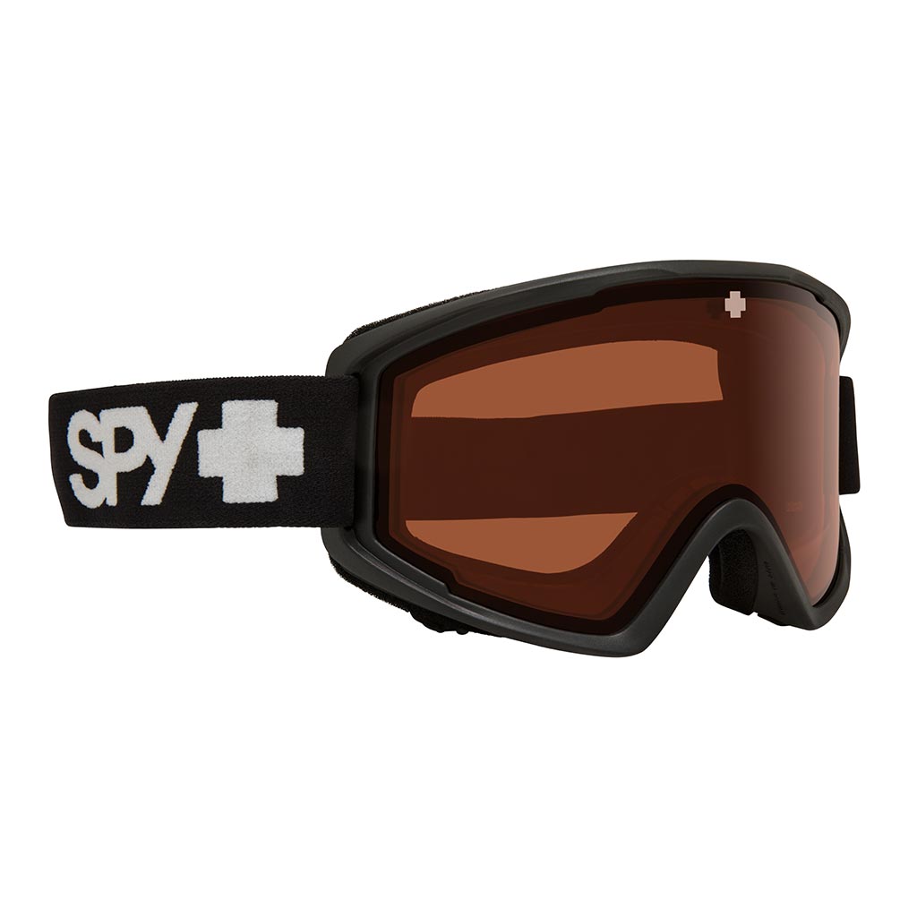 Spy 2023 Crusher Junior Goggle - Matte Black/Persimmon