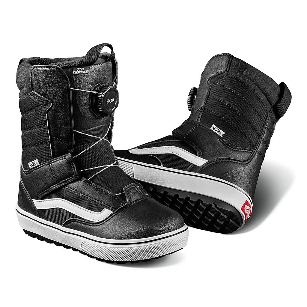 Vans Juvie Linerless Kids Boots - Black/White