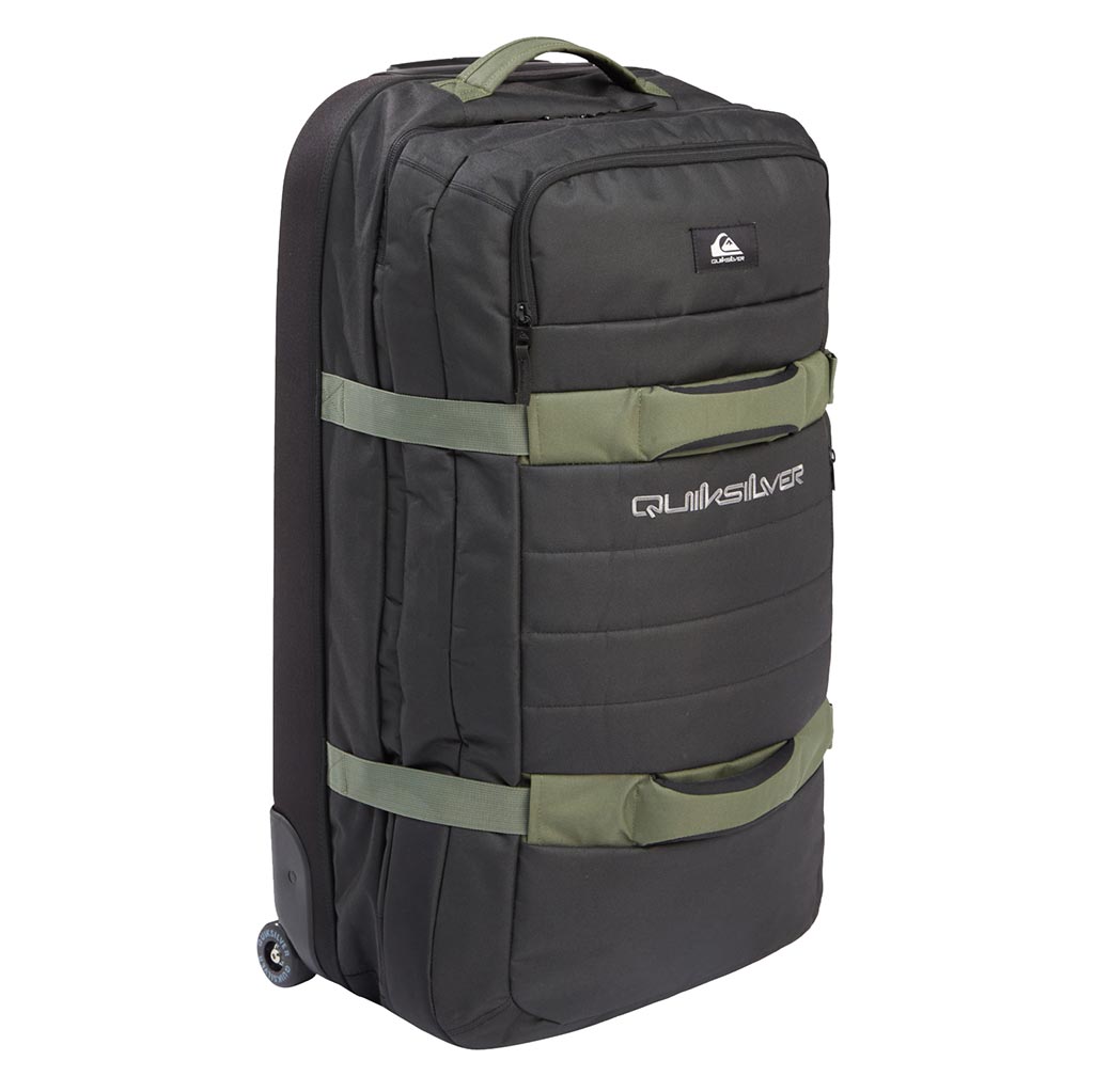 Quiksilver Reach Travel Bag - Black/Thyme