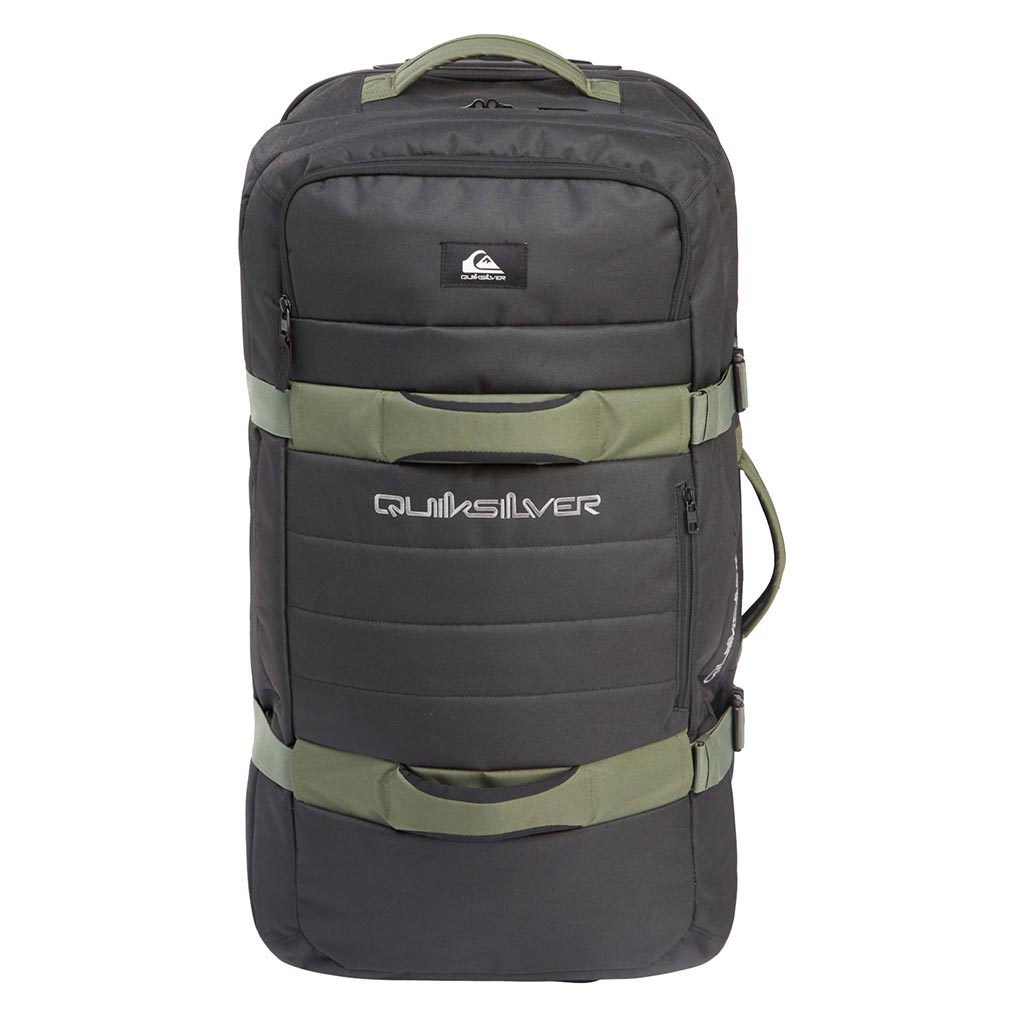 Quiksilver Reach Travel Bag - Black/Thyme