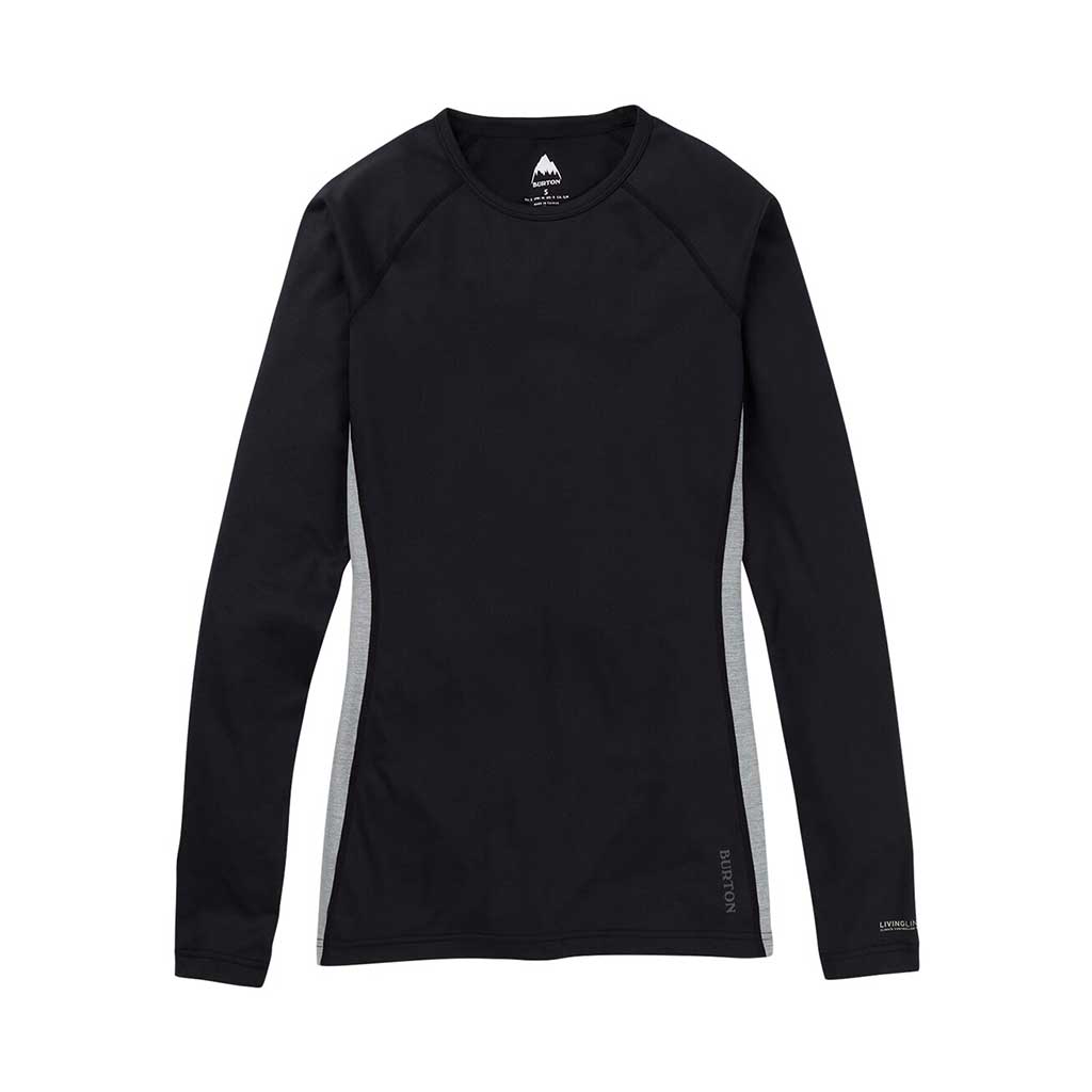 Burton Womens Midweight X Thermal Crew - True Black