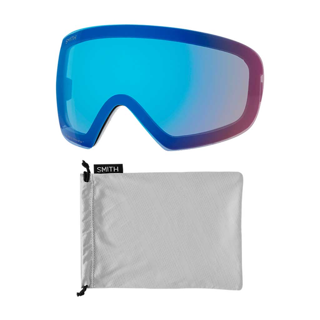 Smith I/O Mag S Goggles - Black/Chromapop Sun Platinum Mirror