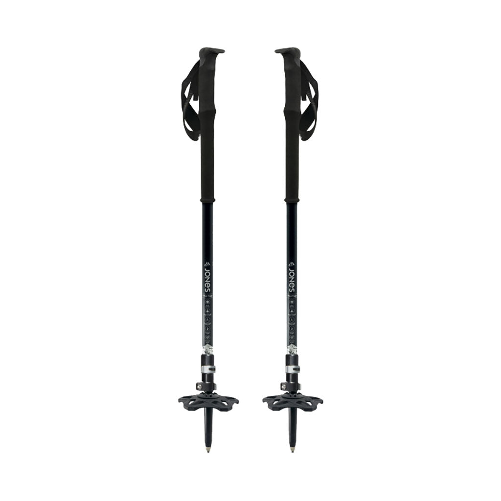 Jones Talon Poles - Silver - 105-135