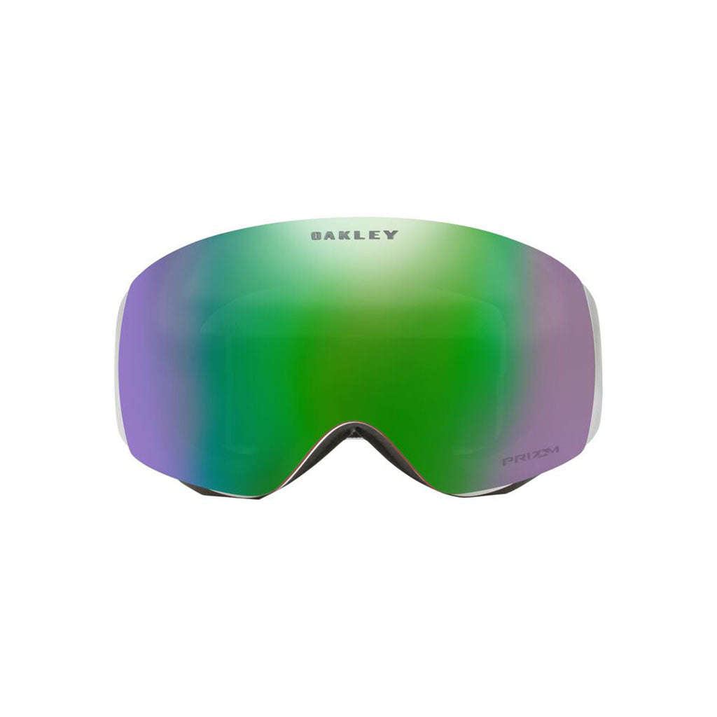 Oakley Flight Deck M Prizm Snow Goggle - Matte White/Jade