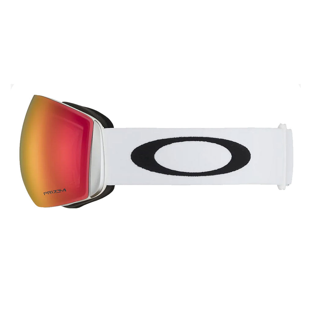 Oakley Flight Deck M Prizm Snow Goggle - Matte White/Torch