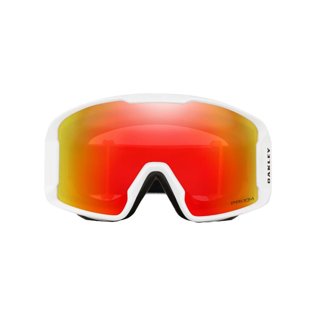 Oakley Line Miner L Prizm Iridium Snow Goggle - Matte White/Torch