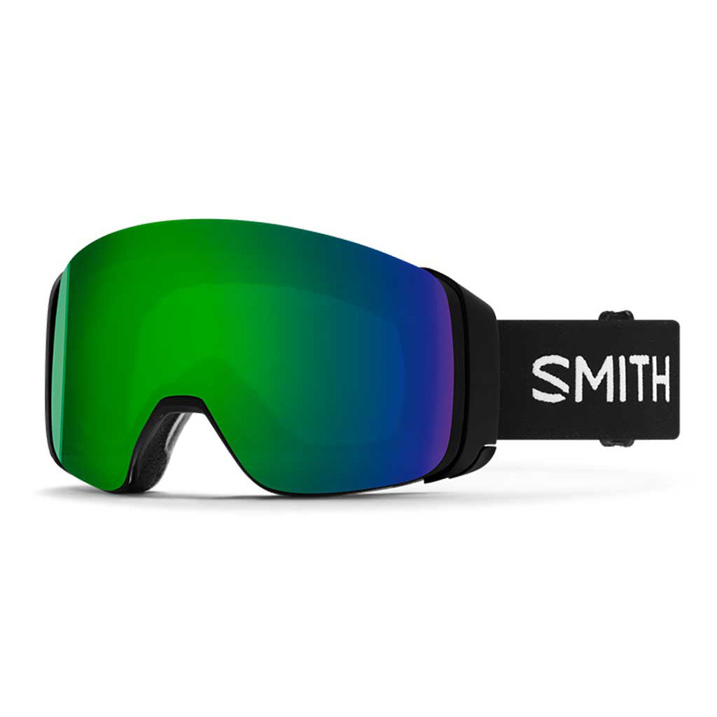 Smith 4D Mag Goggles - Black/Chromapop Sun Green